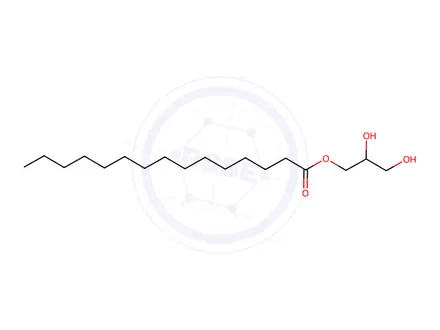 Chemical structure of 2,3-Dihydroxypropyl pentadecanoate
