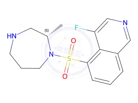 Chemical structure of Ripasudil Dihydrochloride