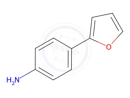 Chemical structure of 4-(Furan-2-yl)aniline Hydrochloride