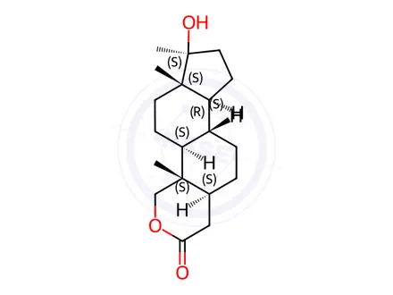 Chemical structure of Oxandrolone