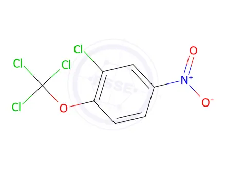 Chemical structure of 2-Chloro-4-nitro-1-(trichloromethoxy)benzene