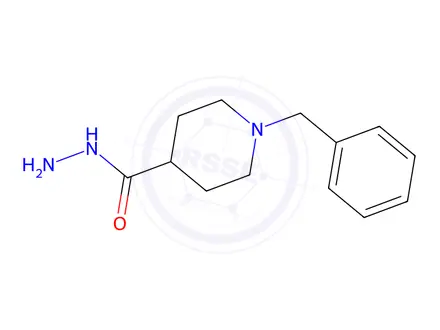 Chemical structure of 1-Benzylpiperidine-4-carbohydrazide