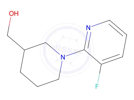 Chemical structure of (1-(3-Fluoropyridin-2-yl)piperidin-3-yl)methanol