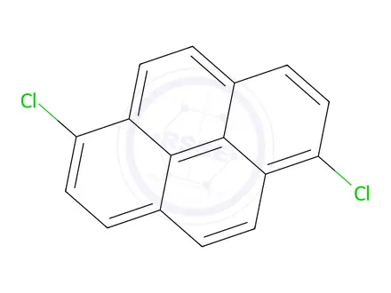 Chemical structure of 1,6-Dichloropyrene