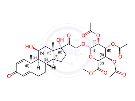 Chemical structure of Prednisolone Impurity 35