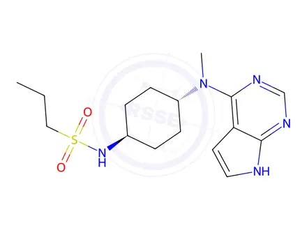 Chemical structure of Abrocitinib Impurity 54