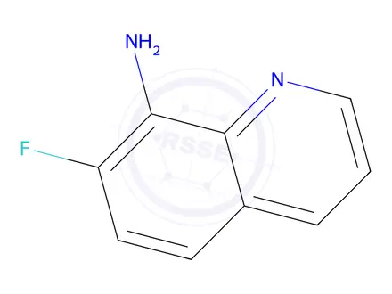 Chemical structure of 7-Fluoroquinolin-8-amine