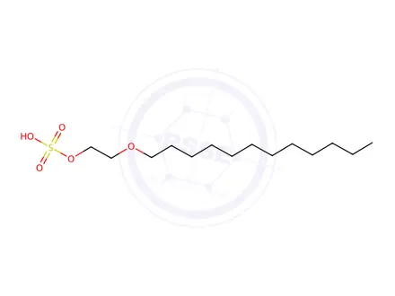 Chemical structure of 2-(Dodecyloxy)ethyl hydrogen sulfate