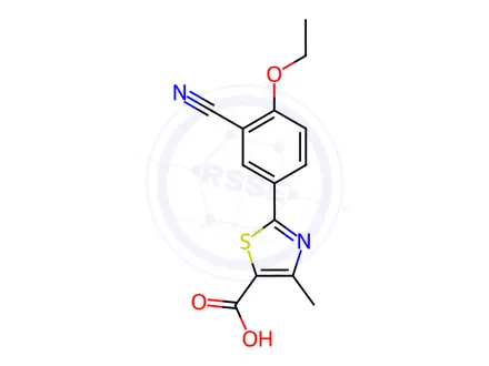 Chemical structure of Febuxostat Impurity 230
