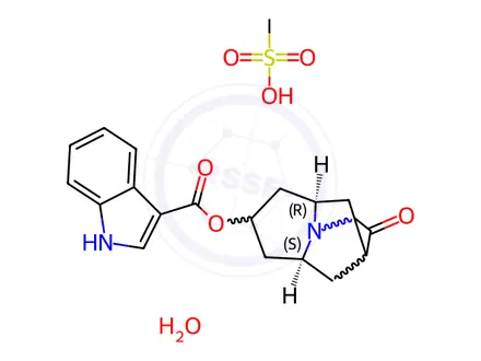 Chemical structure of Dolasetron Mesylate Hydrate