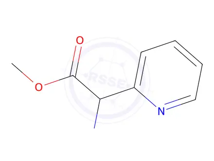 Chemical structure of methyl 2-amino-2-(pyridin-2-yl)acetate
