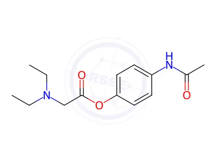 Chemical structure of Propacetamol