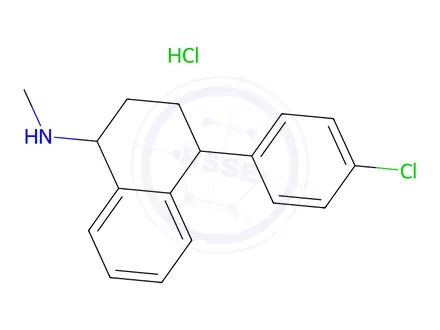 Chemical structure of Sertraline Impurity 58