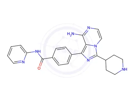 Chemical structure of Acalabrutinib Impurity 67