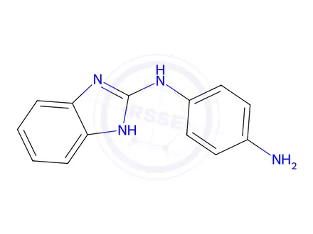 Chemical structure of N-(1H-Benzoimidazol-2-yl)-benzene-1,4-diamine