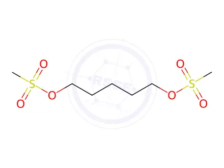 Chemical structure of Pentane-1,5-Diyl Dimethanesulfonate