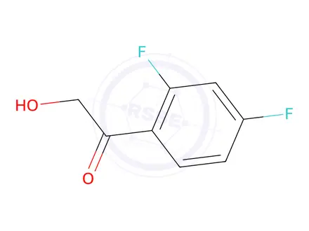 Chemical structure of 2',4'-Difluoro-2-hydroxyacetophenone