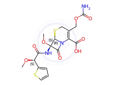 Chemical structure of Cefoxitin Impurity F