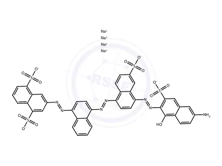 Chemical structure of Direct Blue 71