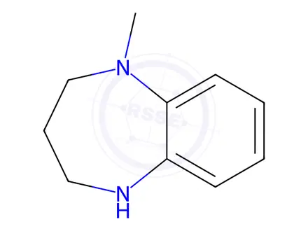 Chemical structure of 1-Methyl-2,3,4,5-tetrahydro-1H-1,5-benzodiazepine