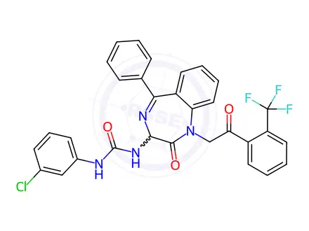 Chemical structure of YM 022 Impurity 208