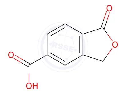 Chemical structure of 5-Carboxyphthalide