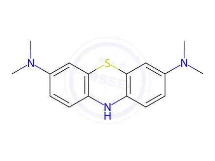 Chemical structure of Leucomethylene Blue Dihydrochloride (Technical Grade)