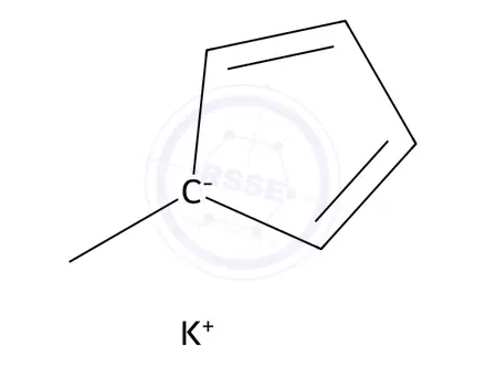 Chemical structure of PotassiuM Methylcyclopentadienide