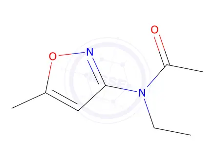 Chemical structure of Acetamide, N-ethyl-N-(5-methyl-3-isoxazolyl)-(9CI)