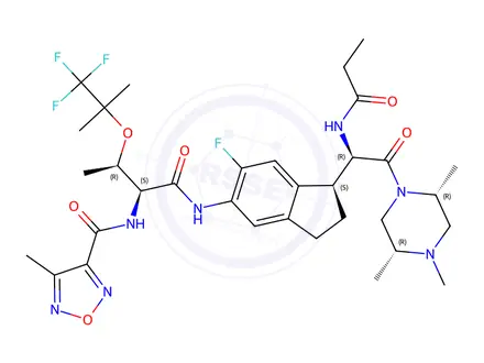 Chemical structure of BMS 754807 Impurity 7
