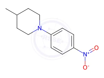 Chemical structure of 4-Methyl-1-(4-nitrophenyl)piperidine
