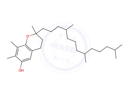 Chemical structure of Tocopherols (Technical Grade)