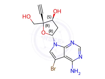 Chemical structure of MK 8527 Impurity 29
