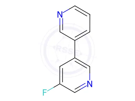 Chemical structure of 5-Fluoro-3,3'-bipyridine