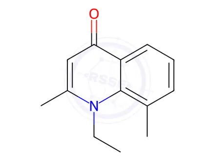 Chemical structure of 1-Ethyl-2,8-dimethylquinolin-4(1H)-one