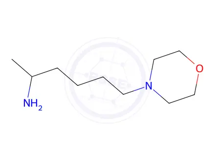 Chemical structure of 6-Morpholinohexan-2-amine