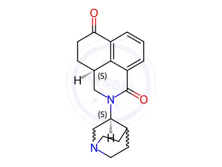 Chemical structure of 6-Oxo-(S,S)-Palonosetron
