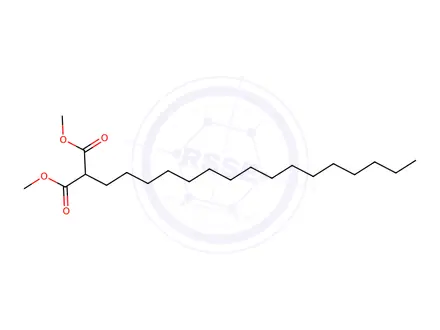 Chemical structure of Hexadecylmalonic acid dimethyl ester