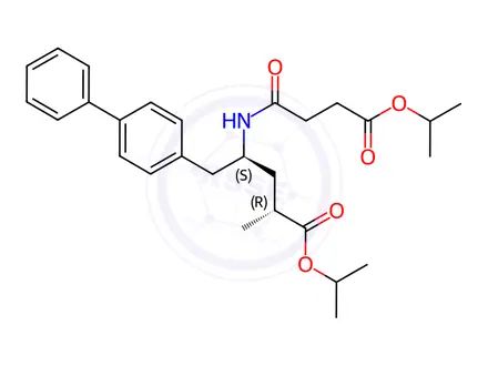 Chemical structure of Sacubitril Impurity 43