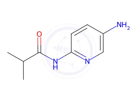Chemical structure of N-(5-Aminopyridin-2-yl)isobutyramide
