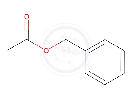 Chemical structure of BENZYL ACETATE