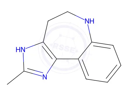 Chemical structure of Conivaptan Impurity C