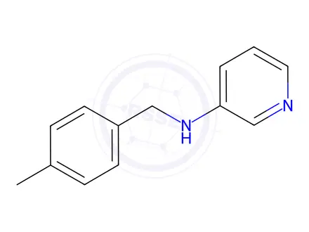 Chemical structure of N-[(4-Methylphenyl)methyl]pyridin-3-amine