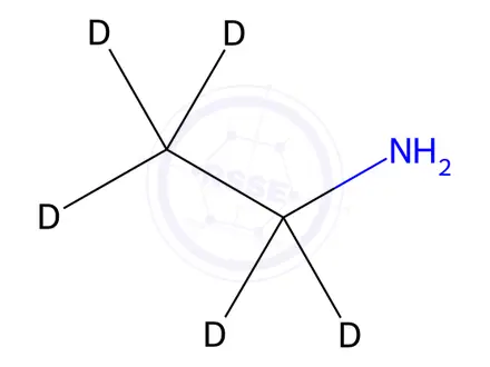 Chemical structure of Ethylamine D5