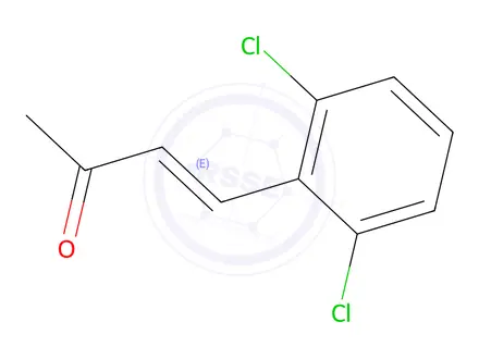 Chemical structure of (E)-4-(2,6-Dichlorophenyl)but-3-en-2-one