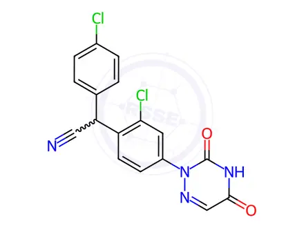 Chemical structure of Clazuril