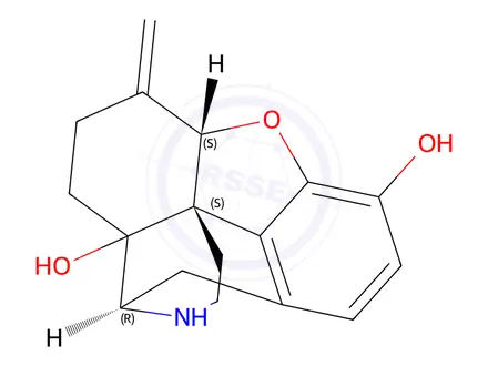Chemical structure of Nalmefene Impurity 23