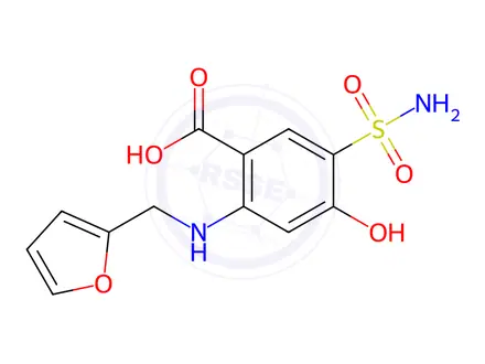 Chemical structure of Furosemide Impurity 106