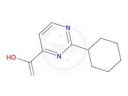 Chemical structure of 2-Cyclohexylpyrimidine-4-carboxylic Acid