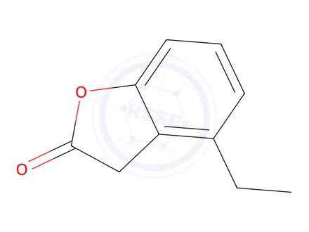 Chemical structure of 4-Ethylbenzofuran-2(3H)-one